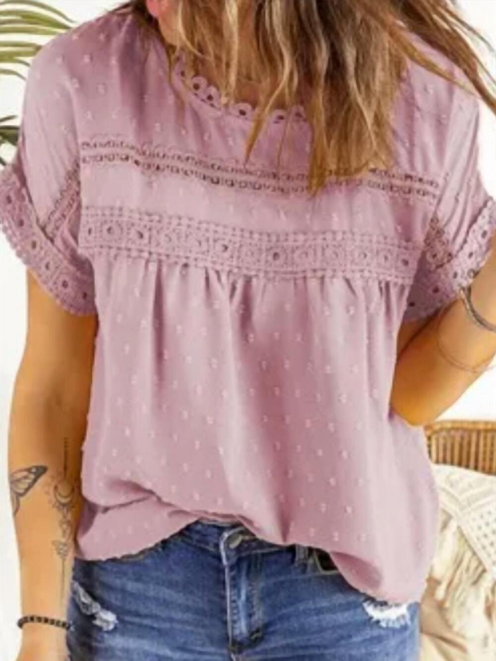 NEW MCCOLIN you are my sunshine top in pink
